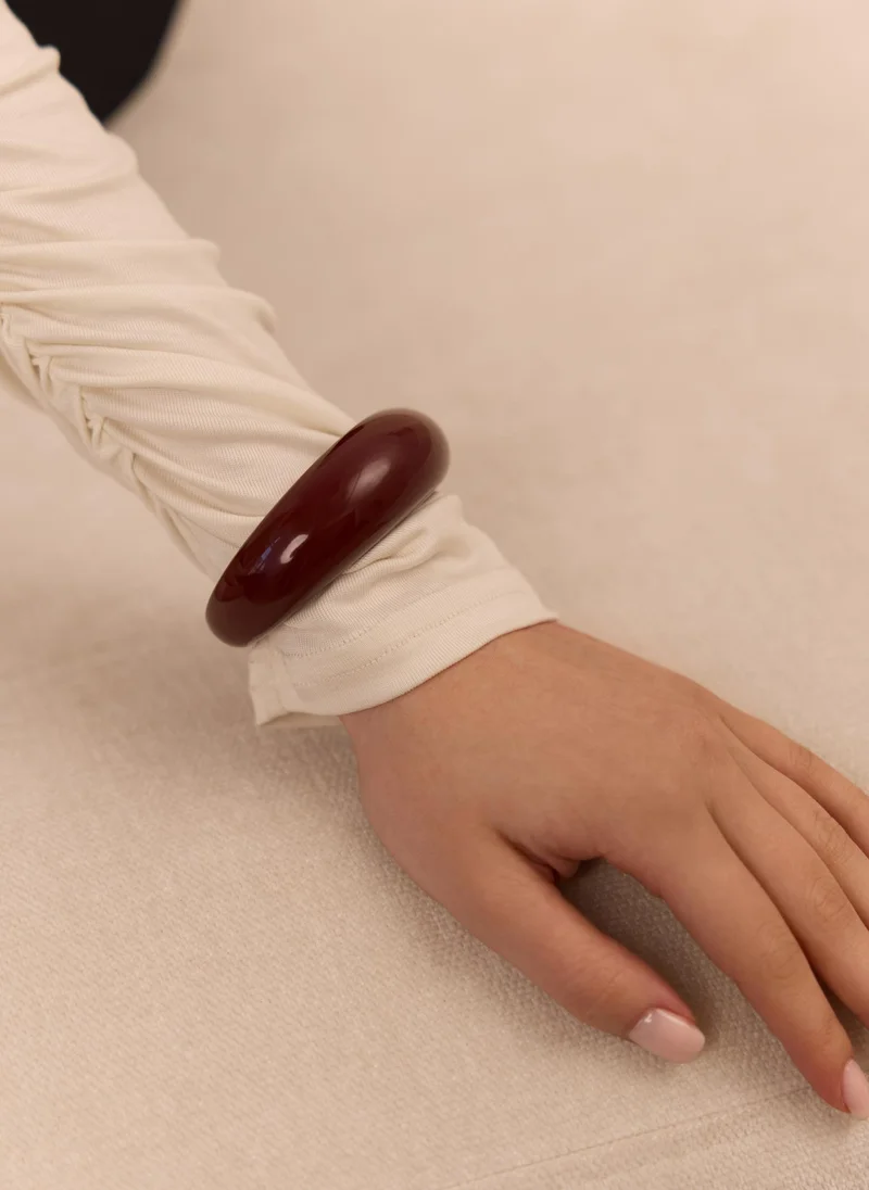 Lichi Voluminous round bracelet