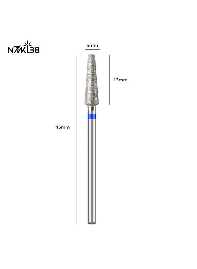 NMKL38 Professional 3/32" Shank Size Cone Shape Carbide Bit Nail Cuticle Drill Bit For Manicure Pedicure Tools (Medium) - Image 2