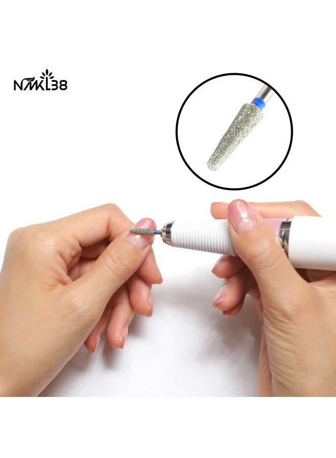 NMKL38 Professional 3/32" Shank Size Cone Shape Carbide Bit Nail Cuticle Drill Bit For Manicure Pedicure Tools (Medium) - Image 4