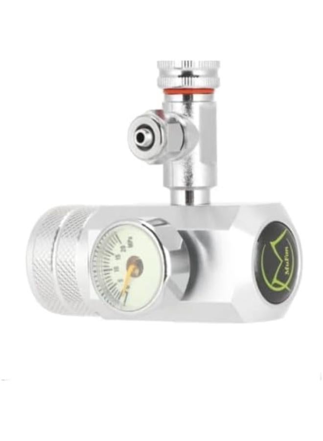 منظم ثاني أكسيد الكربون الصغير للحوض المائي بخيوط مقاس W21.8 وG5/8 - Image 2