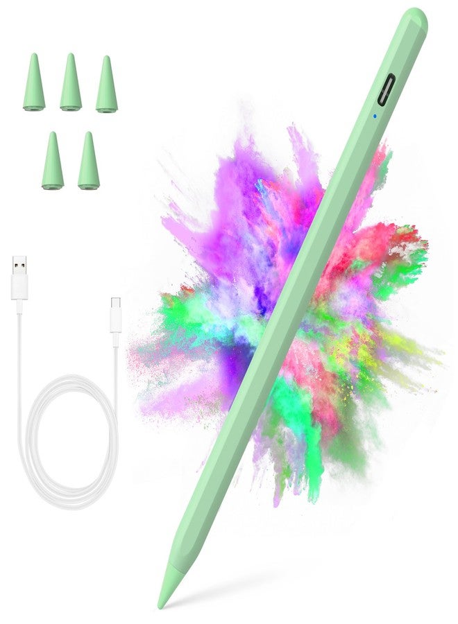 COO Stylus Pen for iPad 2018-2023 with Palm Rejection, Active Pencil for iPad 10th/9th/8th/7th/6th Generation, for iPad Pro 11/12.9 inch, for iPad Air 5th/4th/3th Gen, for iPad Mini 6th/5th Gen (Green) - Image 1