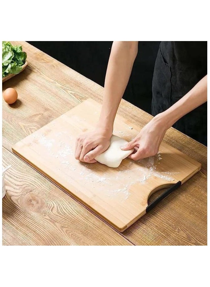 Bamboo cutting board with metal handle - pzsku/Z4DC6793C842BEE416F02Z/45/_/1735157970/83b6264e-dbd4-4590-9d2b-d4733c20dd49