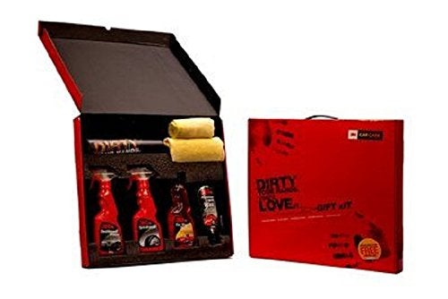 3M Large Car Care Kit | Car Shampoo | Tyre Dresser | Dashboard Dresser | Liquid Wax | Microfiber Cloth (All in One) - Image 2