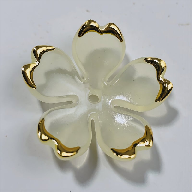 Ultra Light 19mm Gold Edge Cherry Beads Portable For Outdoor Craft Events - Image 4