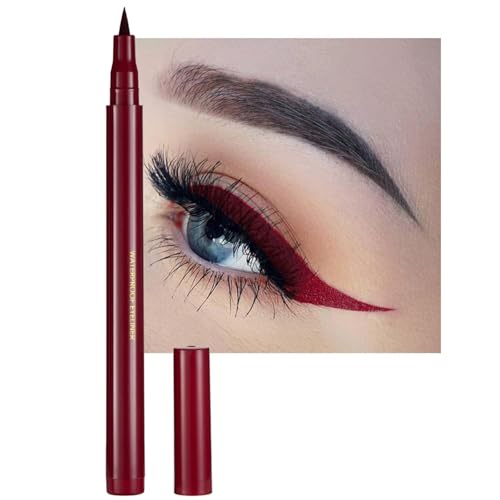 DekRion Liquid Eyeliner Eyeliner Liquid Longlasting Colored Eyeliners White Black Red Brown Green Purple Waterproof Highpigmented Colorful Eyeliners for Eye Makeup1PC - Image 2