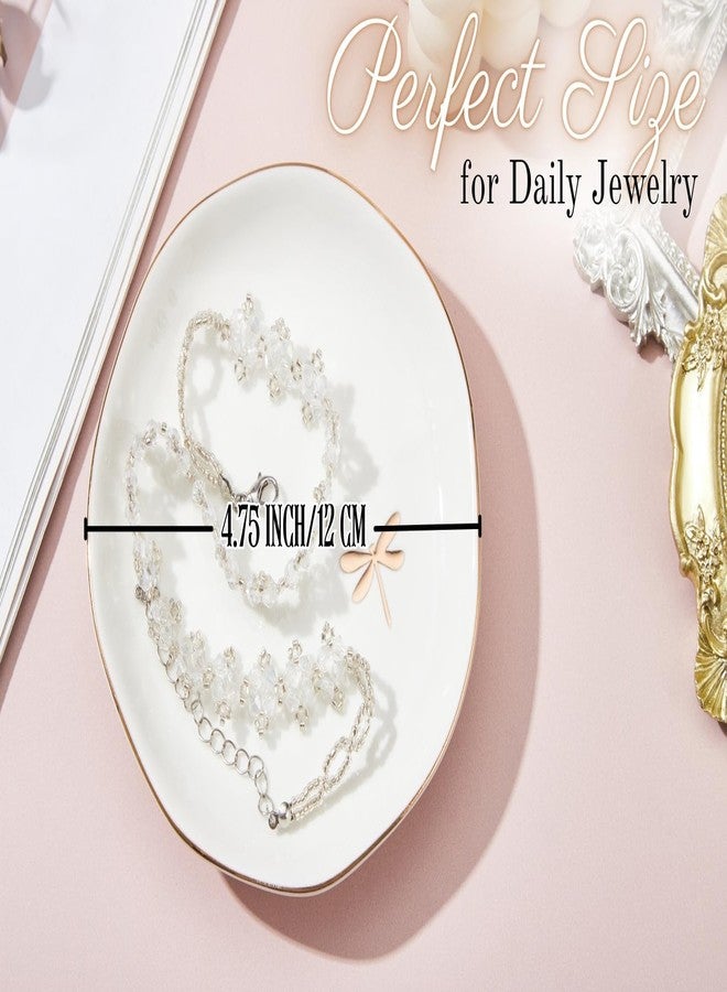 InnoBeta Dragonfly Gifts for Women, 4.75" Ceramic Jewelry Ring Dish Tray - Image 5
