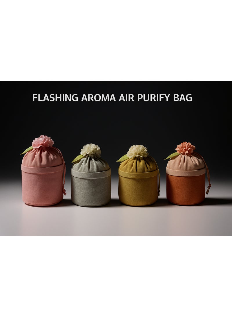 أرابيكو عبوة من كيسين لتنقية الهواء برائحة عطرية (2 × 120 غرام) | مزيل للروائح والرطوبة | معطر جو منعش للمنزل، خزانة الملابس، الخزانة، السيارة، الأحذية، ومكان آمن للحيوانات الأليفة - Image 1