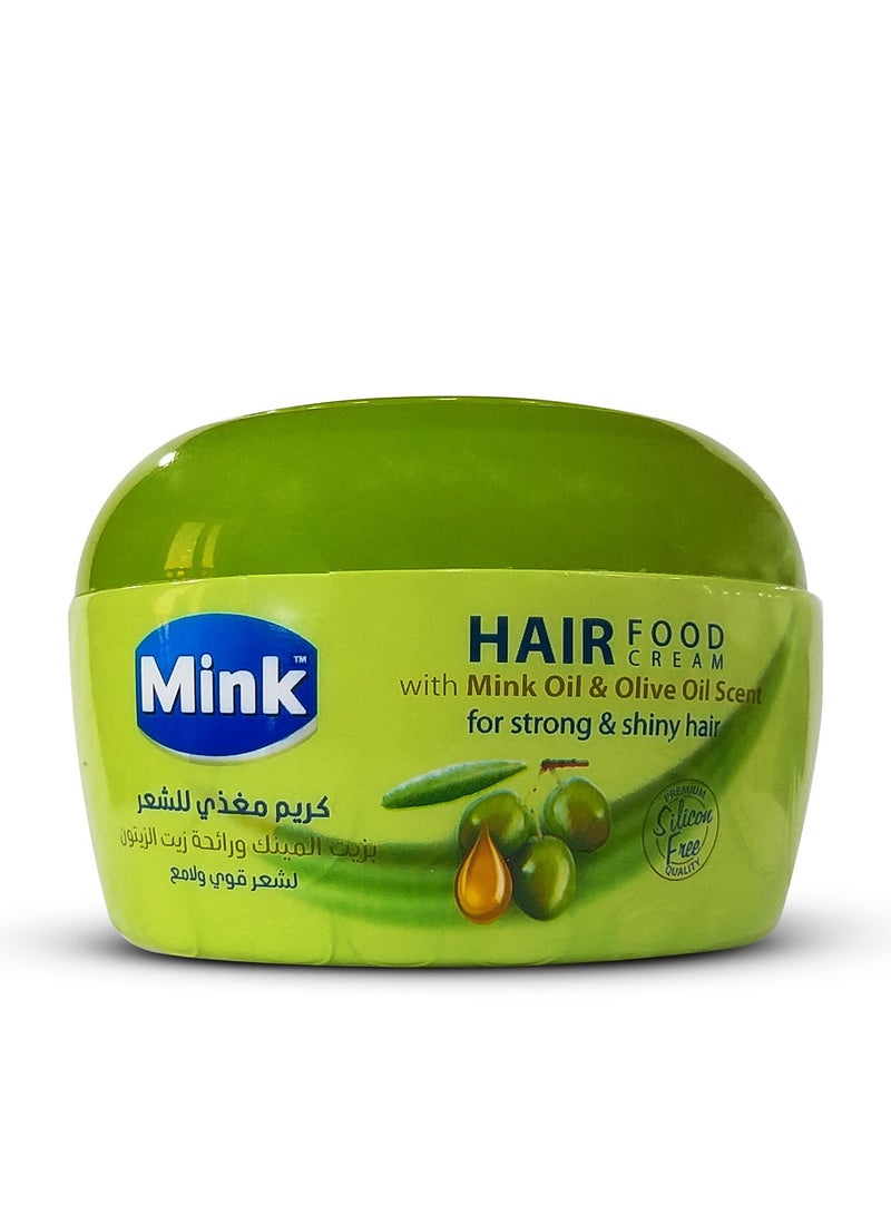 Mink Hair Food With M Oil & Olive Oil 250ml - Image 1