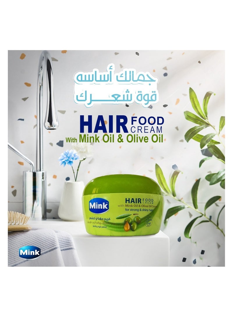 Mink Hair Food With M Oil & Olive Oil 250ml - Image 3