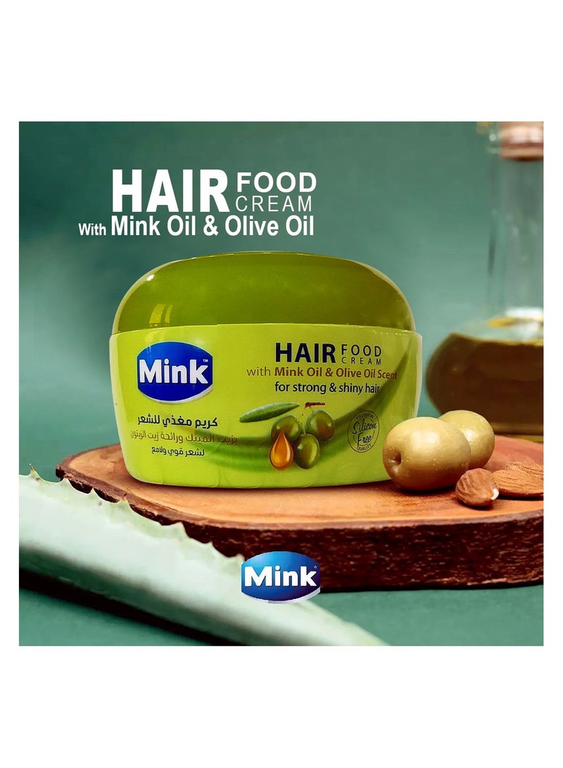 Mink Hair Food With M Oil & Olive Oil 250ml - Image 2