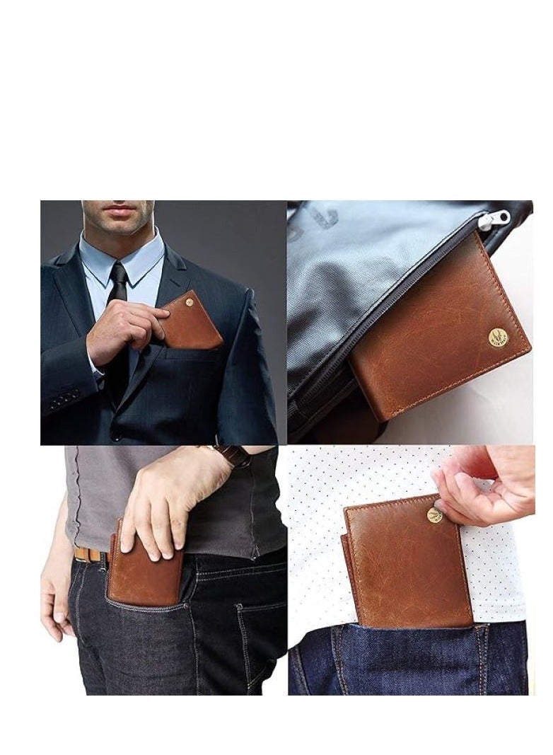 Wildhorn Leather Hand-Crafted Wallet for Men's  - Image 5