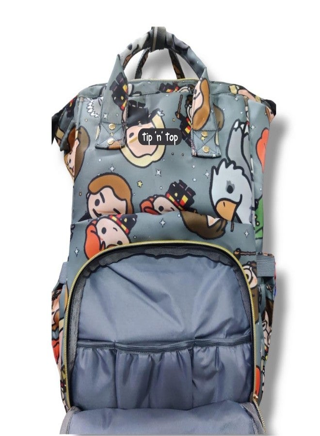 Tip 'n' Top Baby Diaper Bag for Kids Travelling Bag with Insulated Bottle Pockets for Toddlers & Infants - Image 2