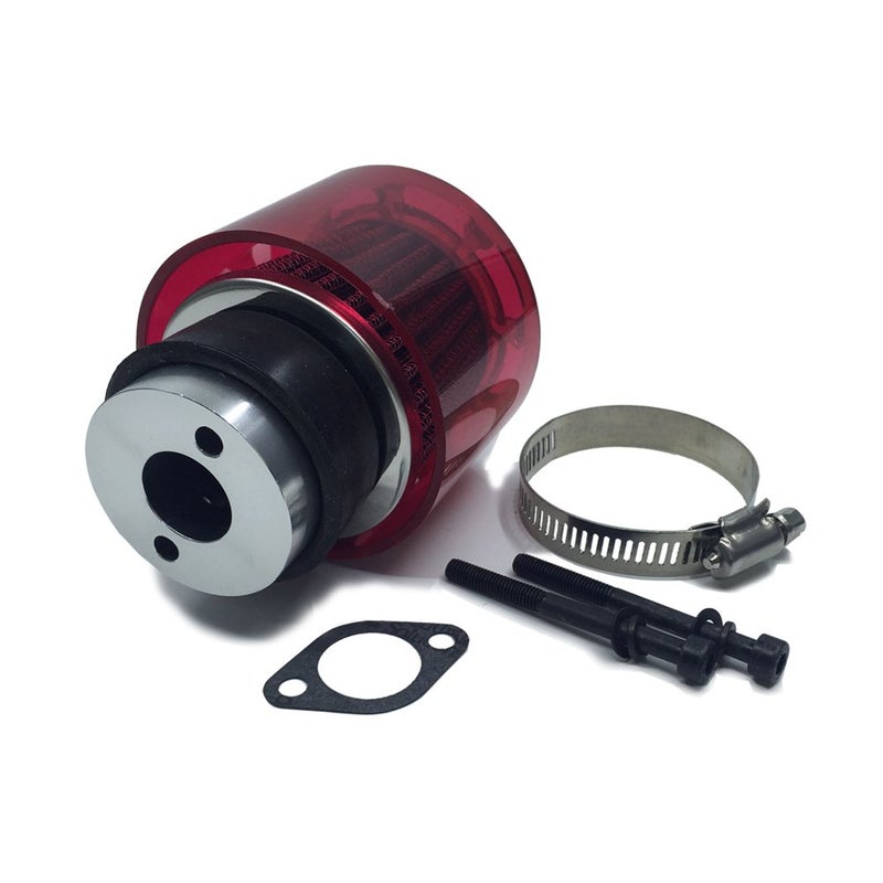 FLMLF Air filter Set Red For 15 RC Hpi Baja Rovan King Motor 5B 5T 5SC FG GoPed RC CAR PARTS