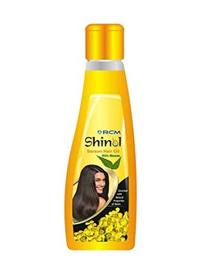 RCM Shinol Sarson Natural Organic Hair Oil - 150ml (Pack of 3) - Image 1