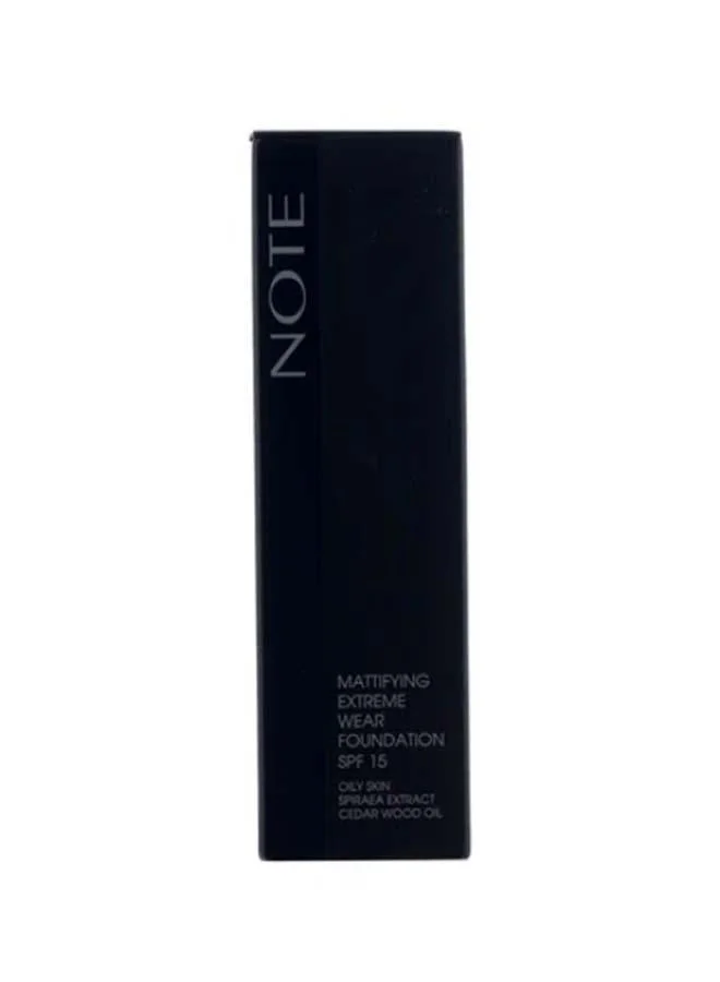 Note Note Mattifying Extreme Wear  Foundation 113 (D.S.) -  Honey Bronze