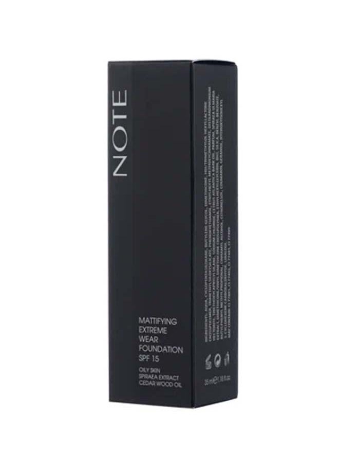 Note - Note Mattifying Extreme Wear  Foundation 113 (D.S.) -  Honey Bronze - Image 1