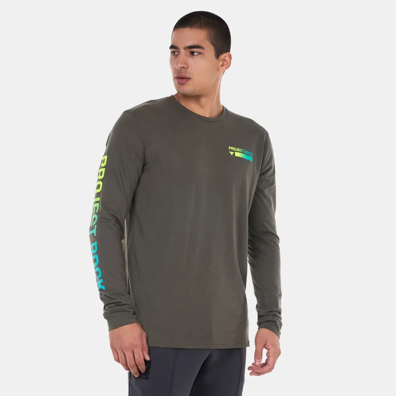 UNDER ARMOUR Men's Project Rock Brahma Long Sleeve Training T-Shirt