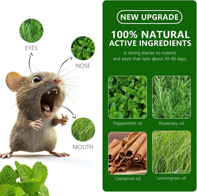 MOKRUSH Rat Repellent for Car | Rodent Repellent to Protect Wires in Car, Bike & Truck Engine | 60 Days Protection Rodent (10) - Image 5