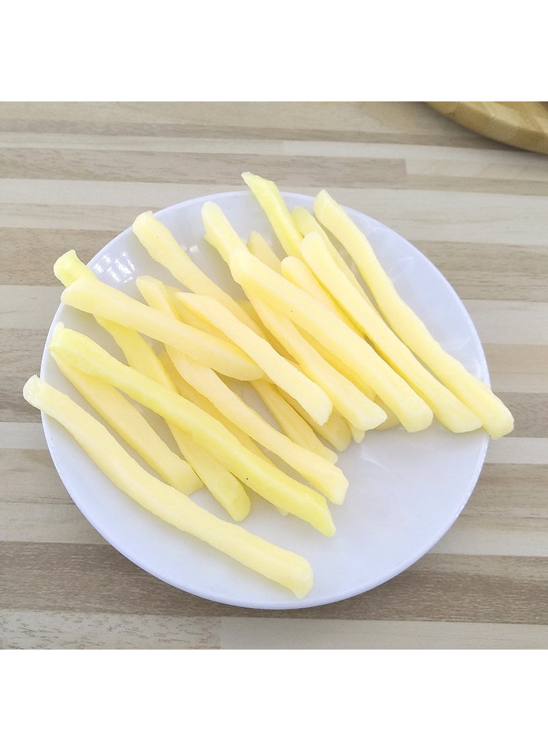 Generic - explosions simulation chicken leg key chain French fries key ring gourmet model fun chicken wings key chain wholesaleFries 1 (model) Fries 1 (model) - Image 1