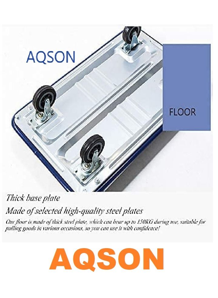 AQSON Platform Flat Trolley (300kgs) - Image 5