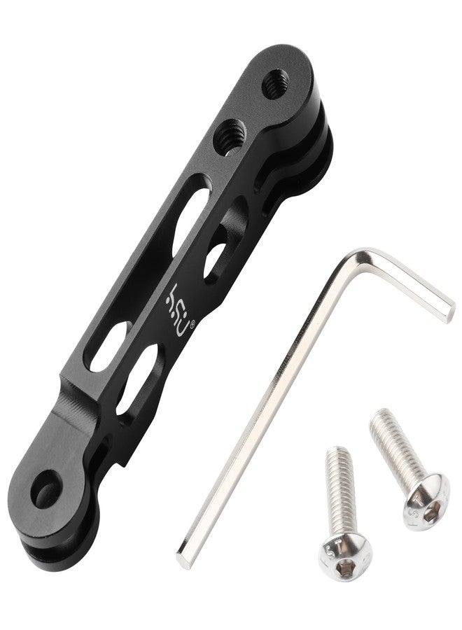HSU Aluminum Extension Arm for GoPro, Metal Pole Mount Helmet Stick Extension Arm Mount for GoPro Hero 12/11/10/9/8/7/6/5 Black, DJI Osmo Action and More (3.3") - Image 1