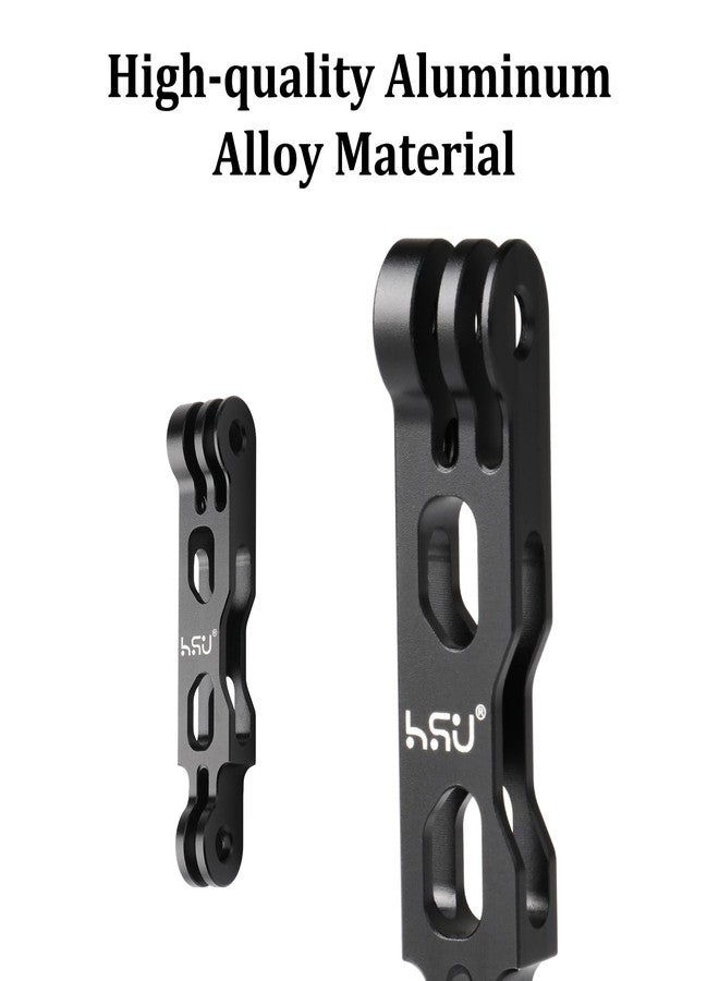 HSU Aluminum Extension Arm for GoPro, Metal Pole Mount Helmet Stick Extension Arm Mount for GoPro Hero 12/11/10/9/8/7/6/5 Black, DJI Osmo Action and More (3.3") - Image 4