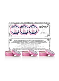 C. O. Bigelow C.O. Bigelow All Purpose Salve Lip Balm Tins, Sakura Rose Salve Pack of 3 for Chapped Lips & Dry Skin - Moisturizing Lip, Cuticle and Skin Salves, 0.8 oz each  - Image 2