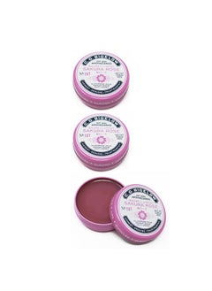 C. O. Bigelow C.O. Bigelow All Purpose Salve Lip Balm Tins, Sakura Rose Salve Pack of 3 for Chapped Lips & Dry Skin - Moisturizing Lip, Cuticle and Skin Salves, 0.8 oz each  - Image 1