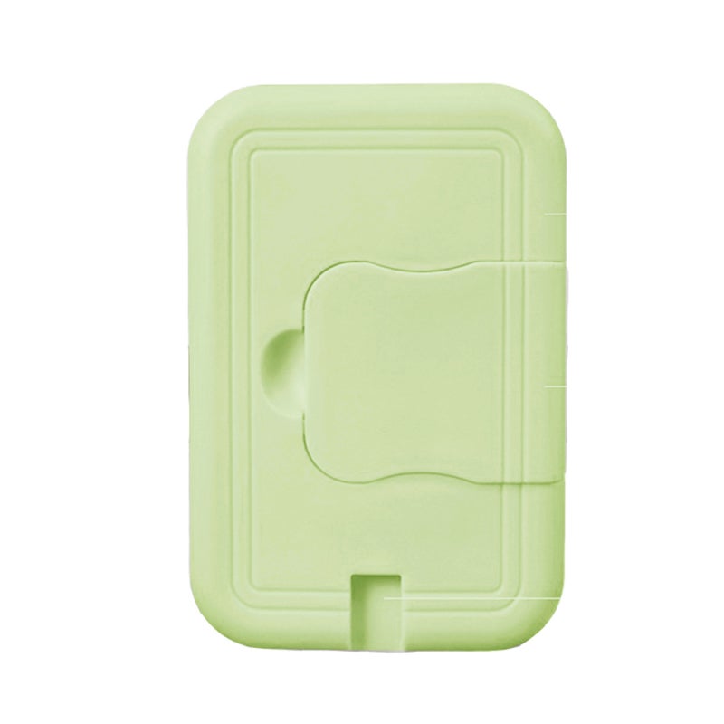 Baby Wipe Warmer: Green ABS + Aluminum Alloy, Quick Top 4-5 Wipes Heating - USB Powered, No-Take-Out Design for Diaper Changing, Sensitive Baby Skin in Cold Weather - Image 1