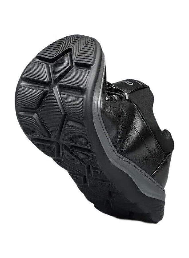 Zero Men'S Shoes, Sports Casual Shoes, Thick-Soled Shoes, Wear-Resistant, Fashionable, Versatile, Comfortable Sneakers For Men, Black, Size 42 - Image 2