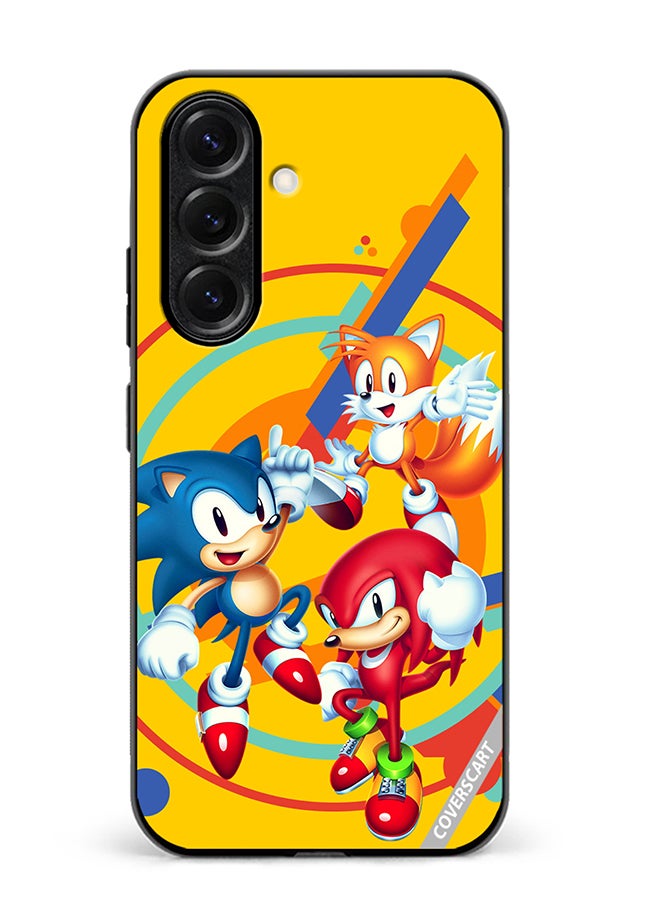 Protective Case Cover For Samsung Galaxy S25 Plus Sonic Design Multicolour