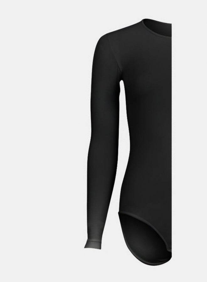 Silvy Lycra Wave3 Round Neck Long Sleeves Bodysuit Underwear For Women - Image 3