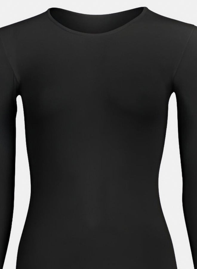 Silvy Lycra Wave3 Round Neck Long Sleeves Bodysuit Underwear For Women - Image 2