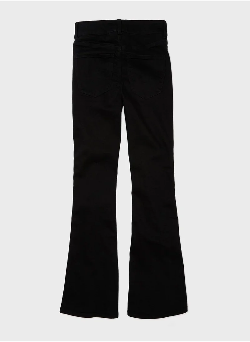 American Eagle High Waist Straight Fit  Flared Jeans