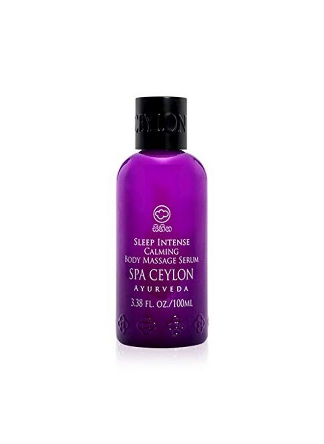 spa ceylon - Sleep Intense Calming Body Massage Serum For Restful Body Ritual Organic Massage Serum Ayurveda - Image 1