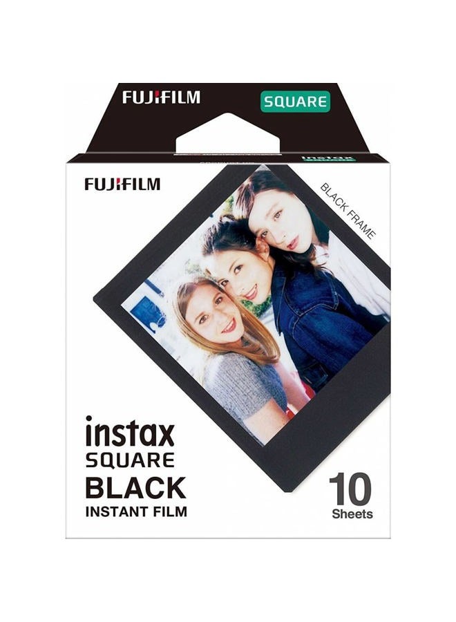 Instax Square Black Border Film - 10 Shot Pack - Image 2