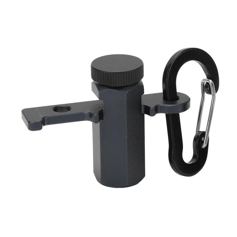 Black Aluminum Alloy Stair Hex Flat Thumb Screw For Framing And Rafter - Image 4