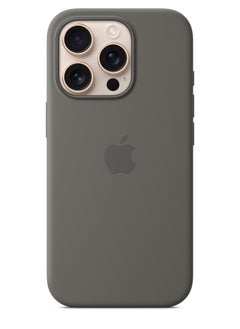 Techie Apple iPhone 16 Pro Silicone Case with MagSafe – Stone Gray  - Image 4