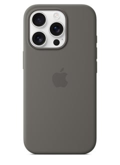 Techie Apple iPhone 16 Pro Silicone Case with MagSafe – Stone Gray  - Image 5