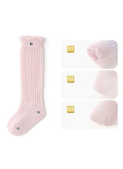 RARELY Set Of 4 Newborn Baby Girls Boys Cotton Knee High Socks Summer Anti-mosquito Stockings  - Image 3