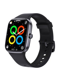 Bonita Smart Watch for Men and Women: 2.1 HD Fitness Tracker with Voice Assistant, Call Function, IP67 Waterproof, Blood Pressure, Heart Rate, and Sleep Monitor - 100+ Sports Modes (Black)  - Image 1