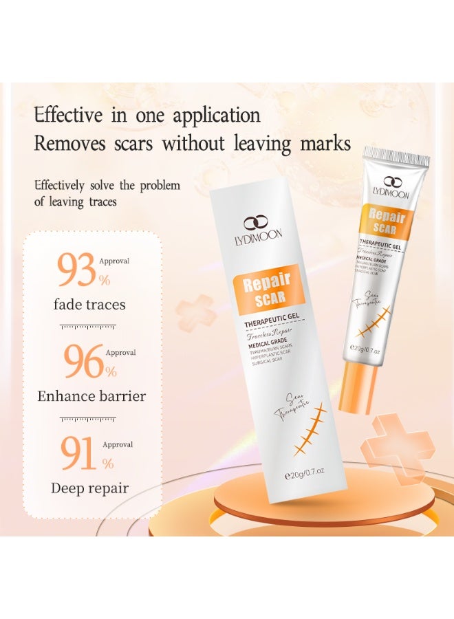 LYDIMOON Scar Repair Gel | For Surgical, Burn, Acne Scars, Gentle Fade Repair 20g - Image 2