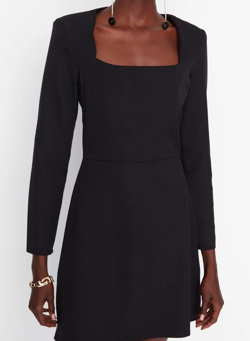 Trendyol  Square Collar Detailed Mini Dress for Women | Best Price UAE