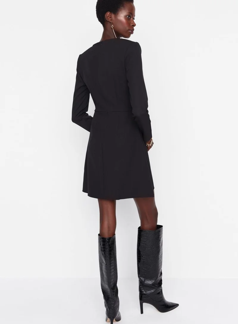 Trendyol  Square Collar Detailed Mini Dress for Women | Best Price UAE