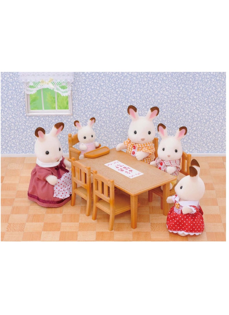 Sylvanian Families - Sylvanian Families Family Table & Chairs 4506 - Image 1