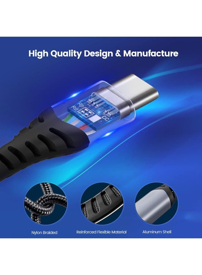 آیمی محول iMee 2 في 1 من USB-C إلى 3.5 مم للصوت والشحن (IM-226)، صوت عالي الدقة، شحن سريع، كابل مضفر متين، موزع متعدد الوظائف للهواتف/الأجهزة اللوحية/أجهزة الكمبيوتر المحمولة من النوع C، - Image 4