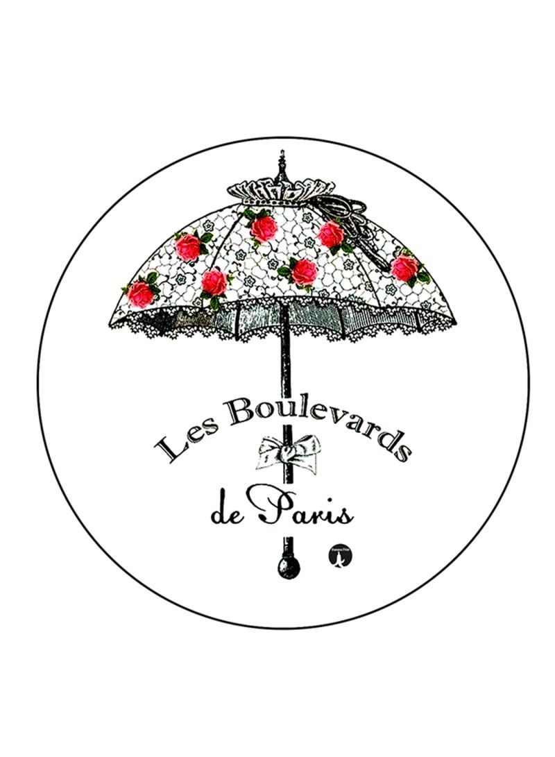 An Umbrella Printed Mouse Pad  Multicolour