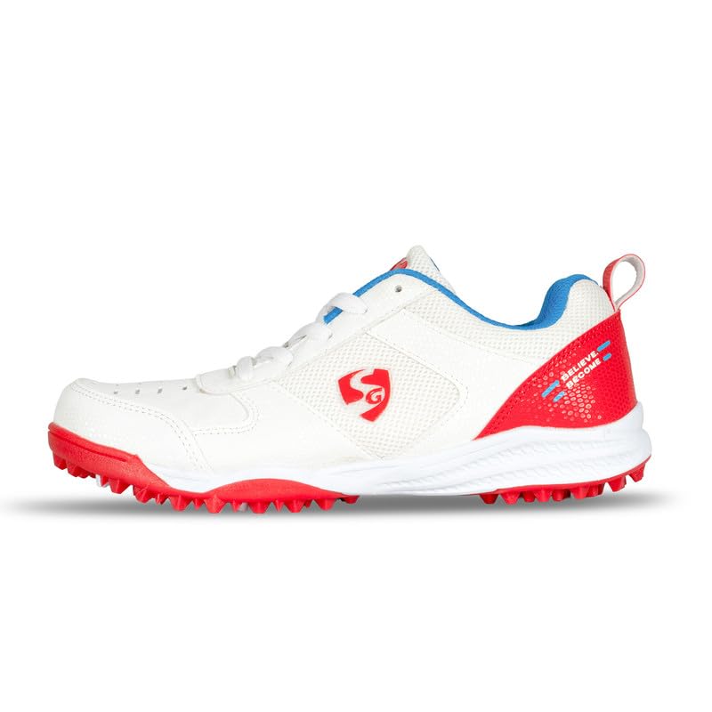 SG Fusion Shoes Red/Blue No 6 - Image 5