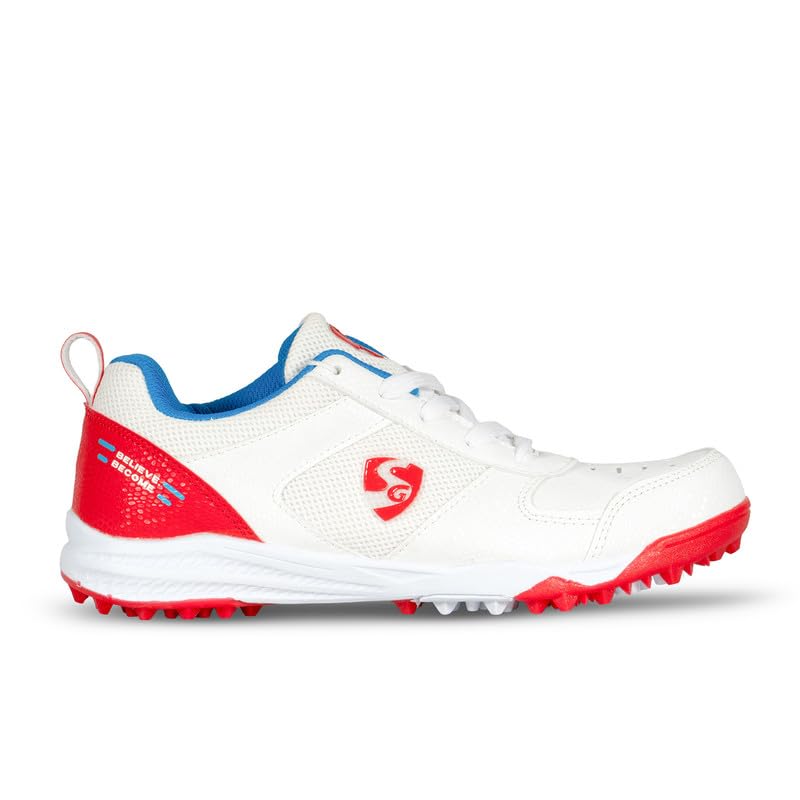 SG Fusion Shoes Red/Blue No 6 - Image 1