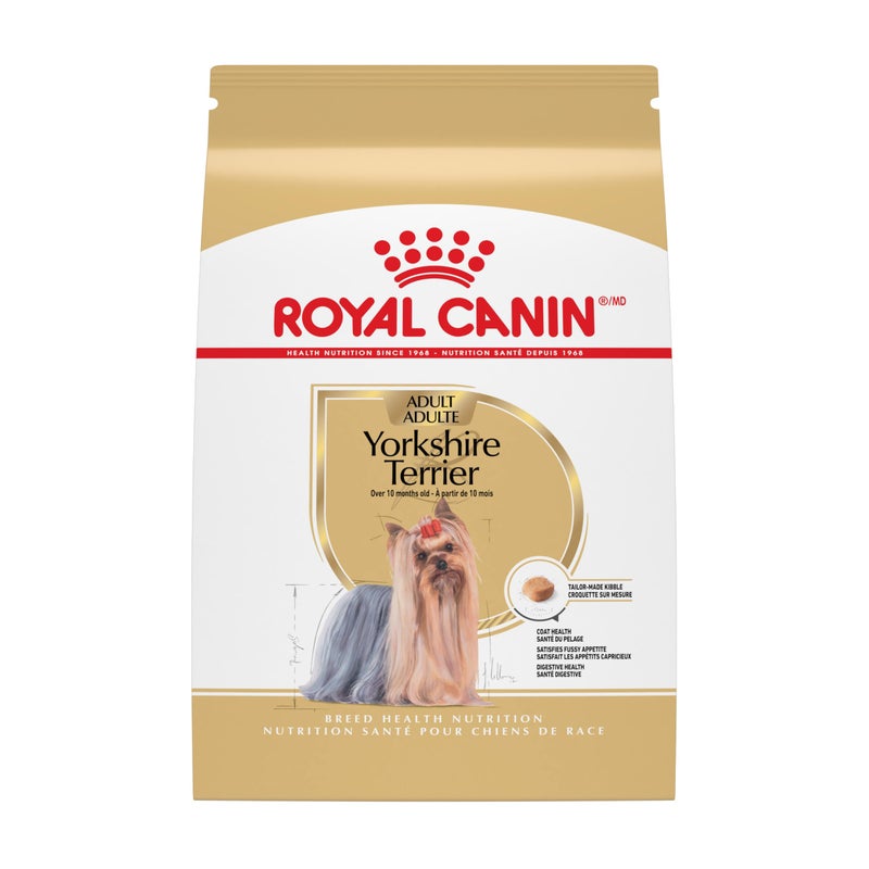 Royal Canin Breed Health Nutrition Yorkshire Terrier Adult Dry Dog Food, 2.5 lb Bag - Image 1